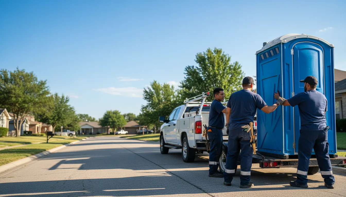 Portable Toilet Rental in Cookville, TX near me